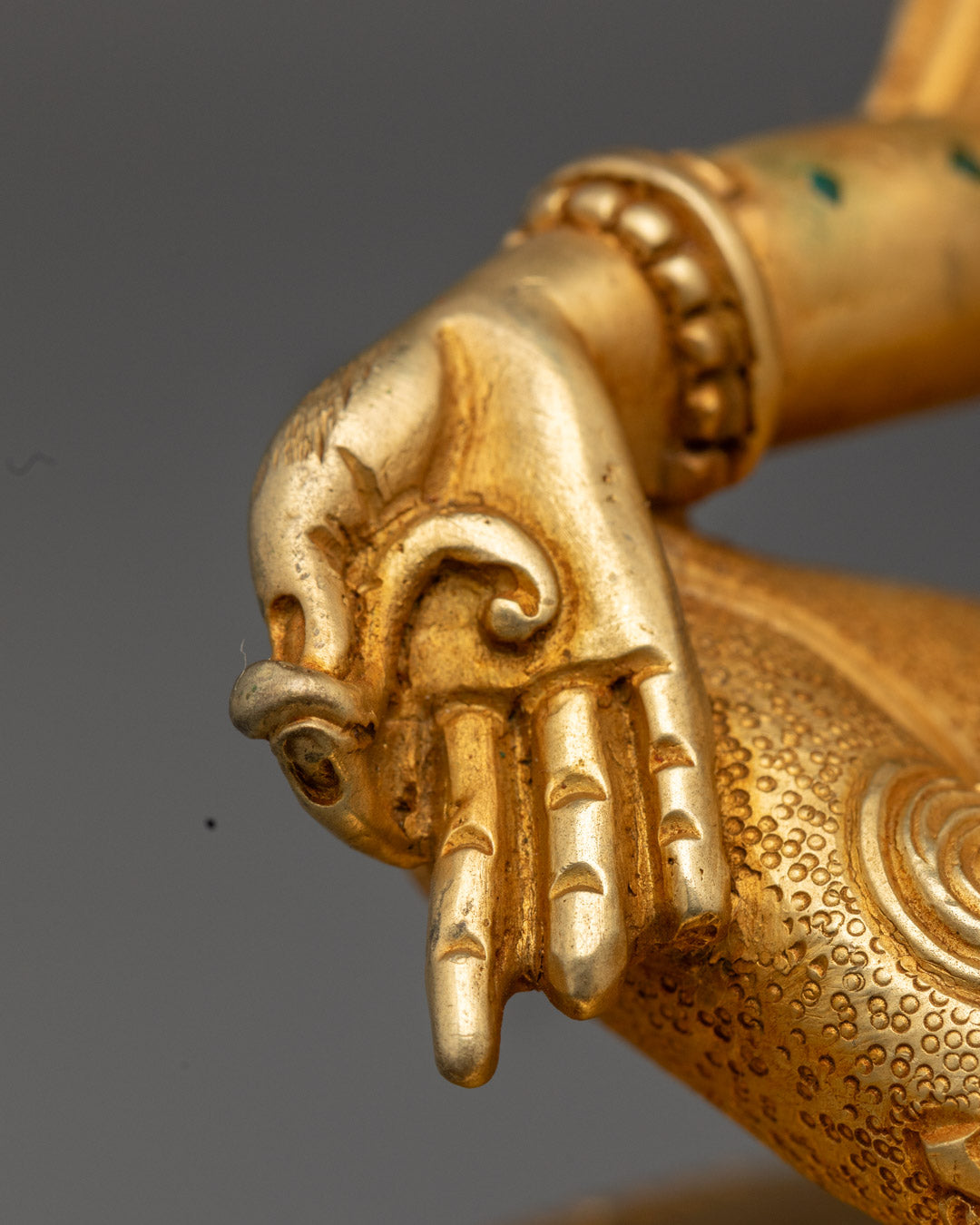 Green Tara Statue | Hand-Craved Buddhist Sculpture