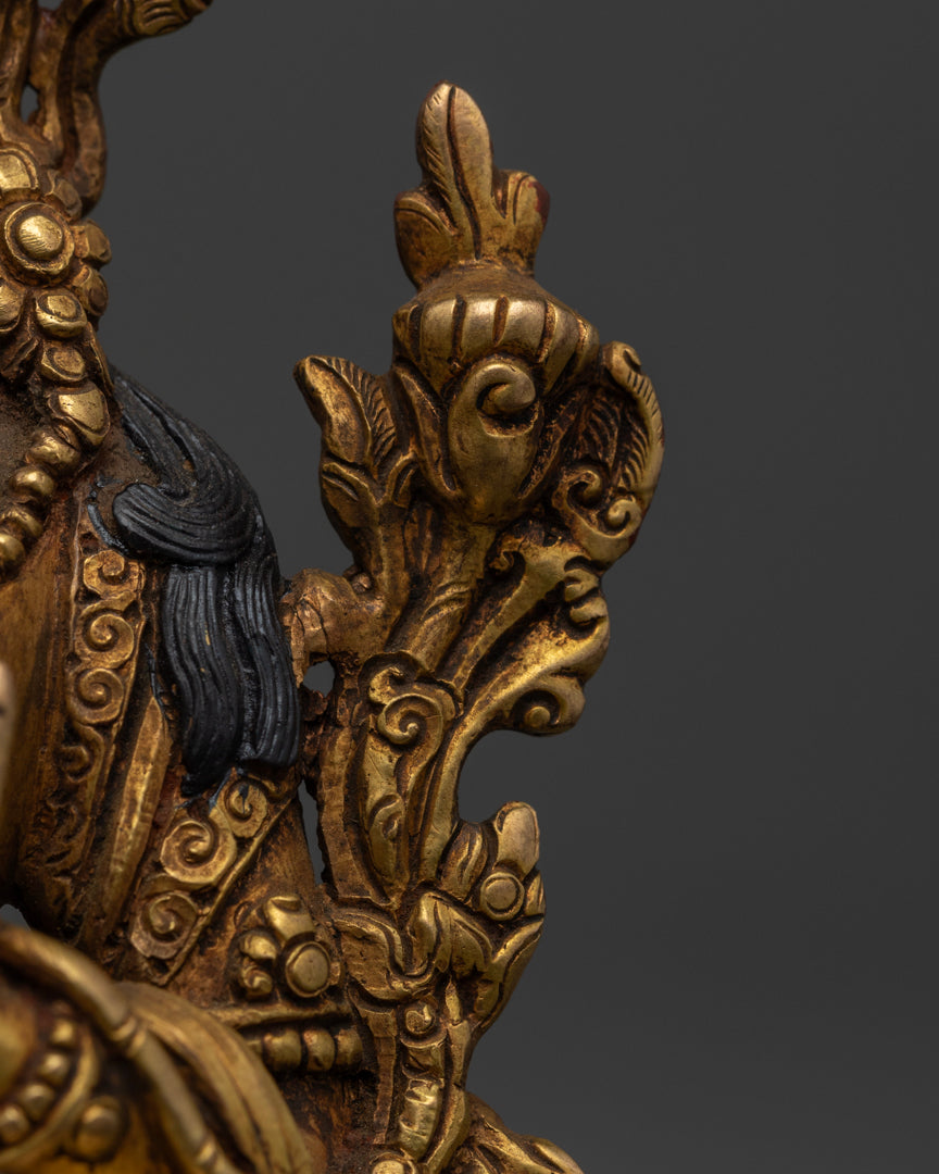 Buddhist Green Tara Statue | Tibetan Goddess
