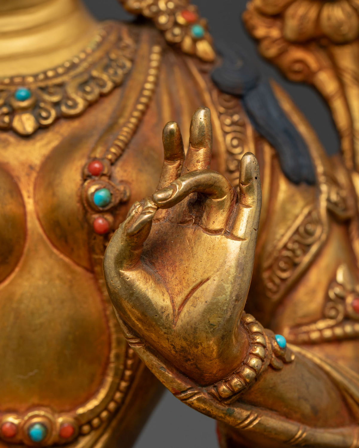 Goddess Green Tara Statue : The Healing Mother in Tibetan Buddhism