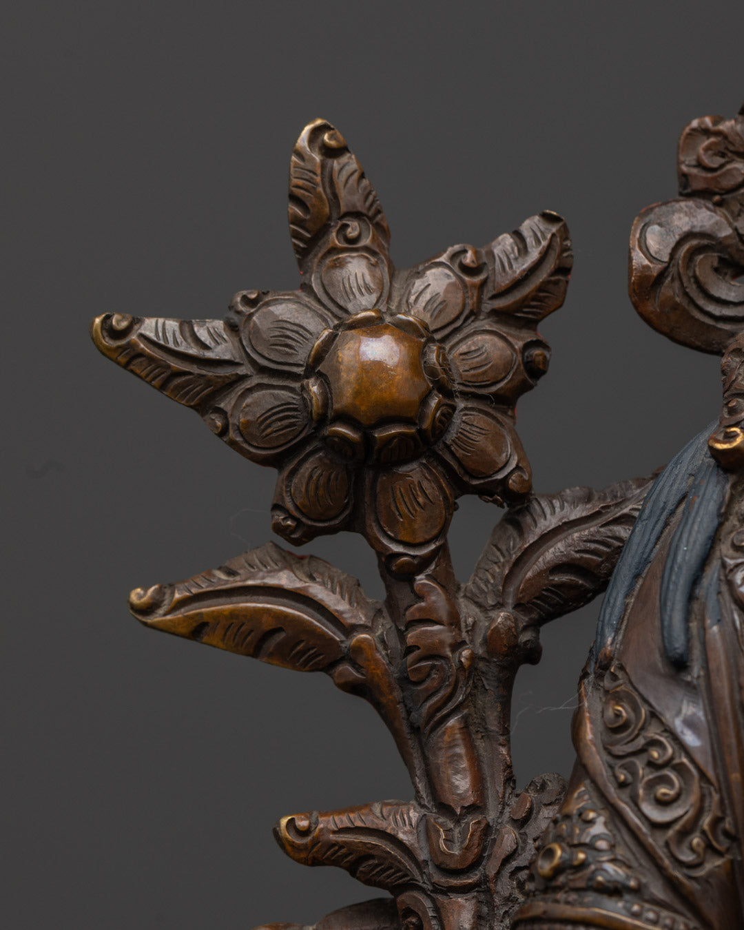 Green Arya Tara Statue | Tibetan Buddhism