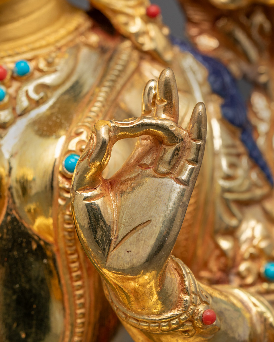 Youthful Green Tara Statue | Mother Tara Sculpture