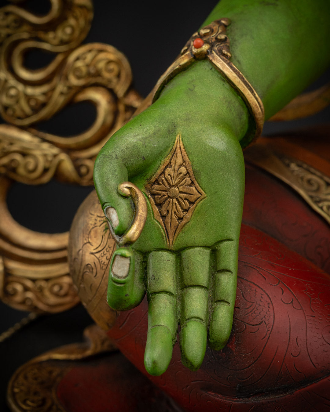 Green Tara Statue | Buddhist Symbol of Enlightenment