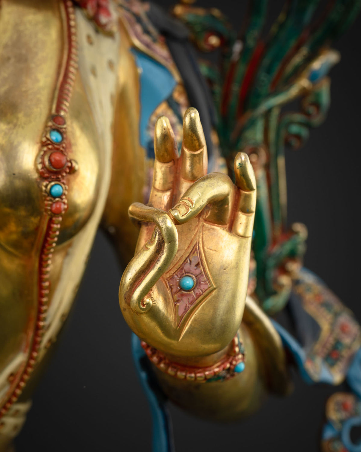 Green Tara Statue: Invoke Healing & Compassion