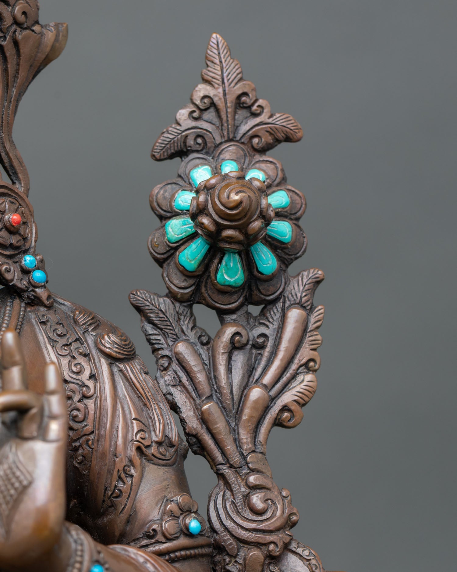 Green Tara Statue