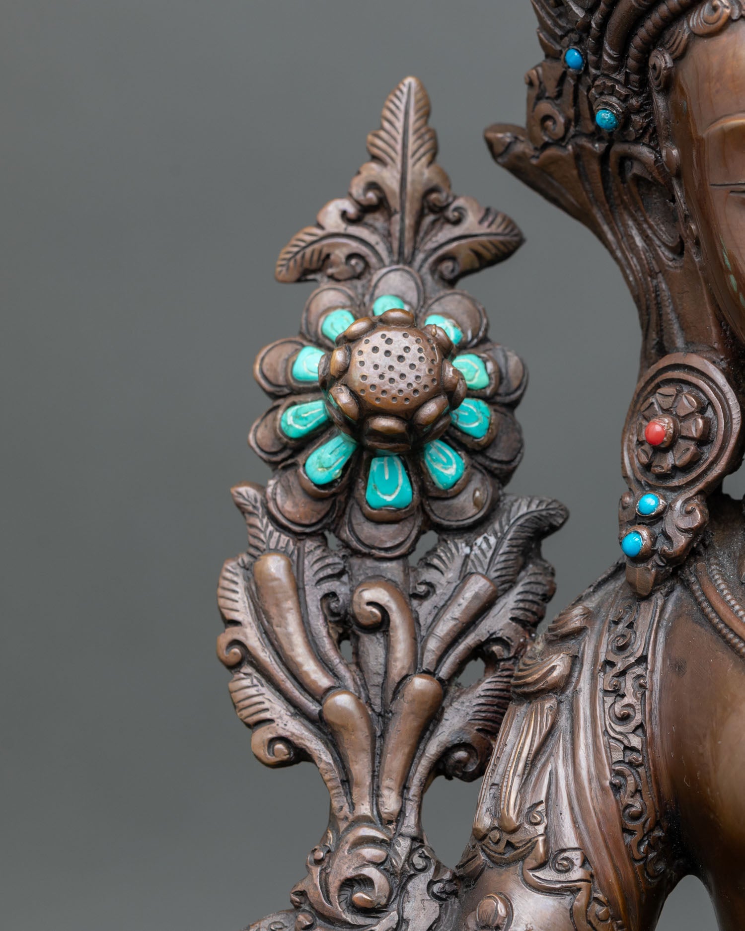 Green Tara Statue