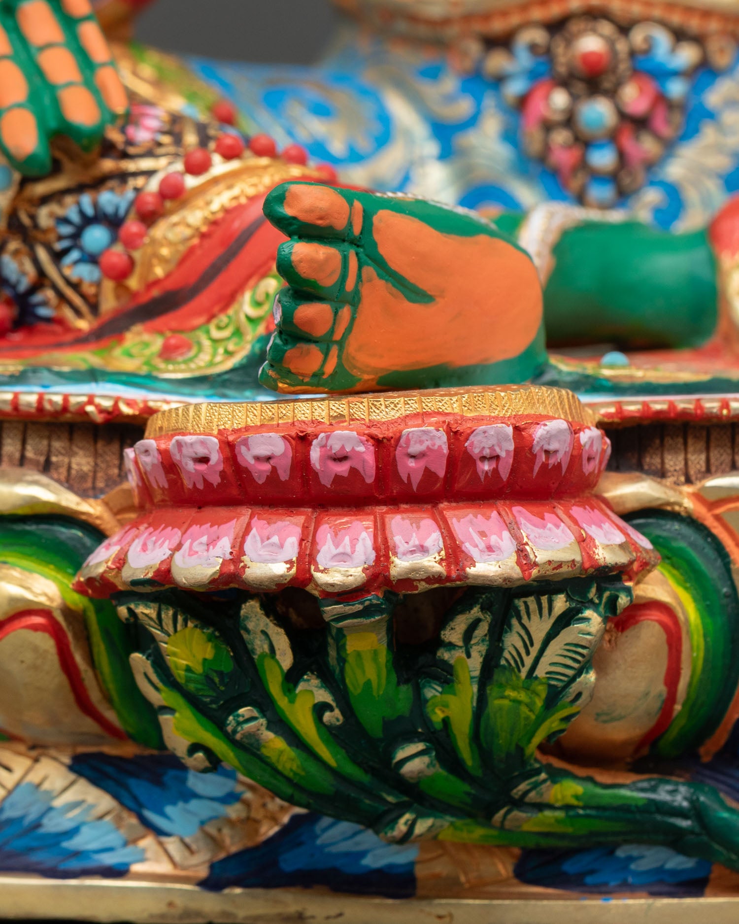 Divine Green Tara Statue | Vibrant Buddhist Decor
