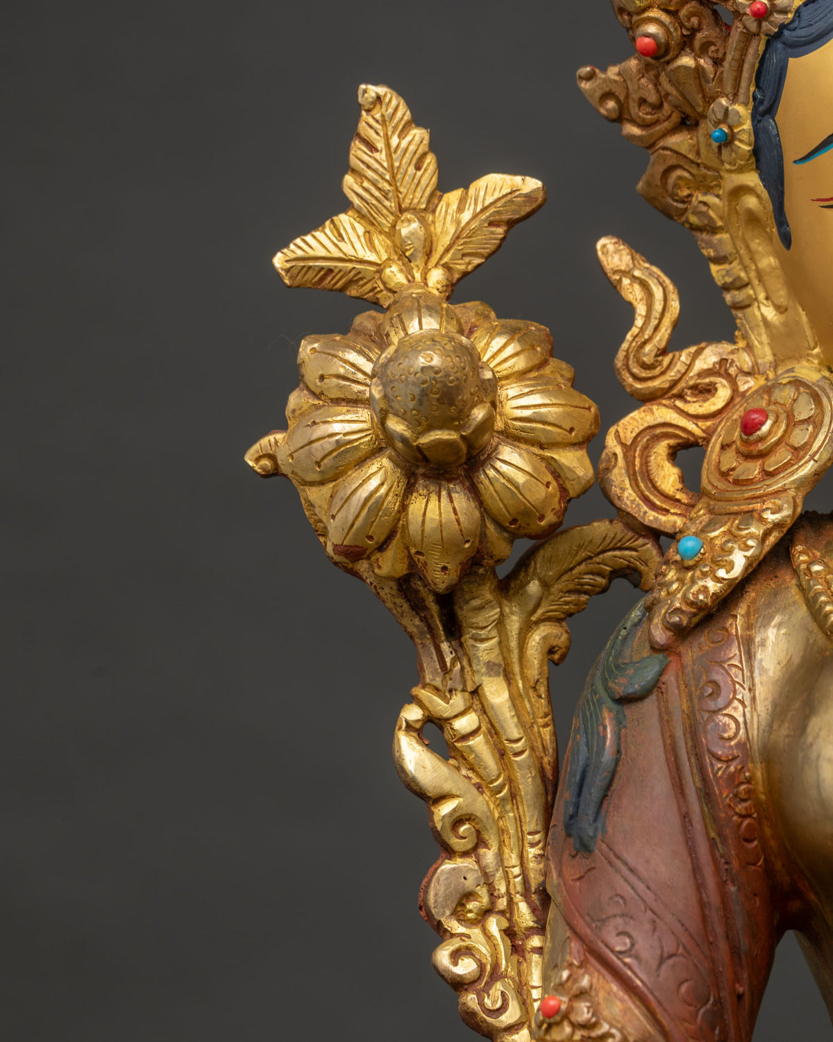 Handcrafted Green Tara Statue for Meditation | The Swift Liberator