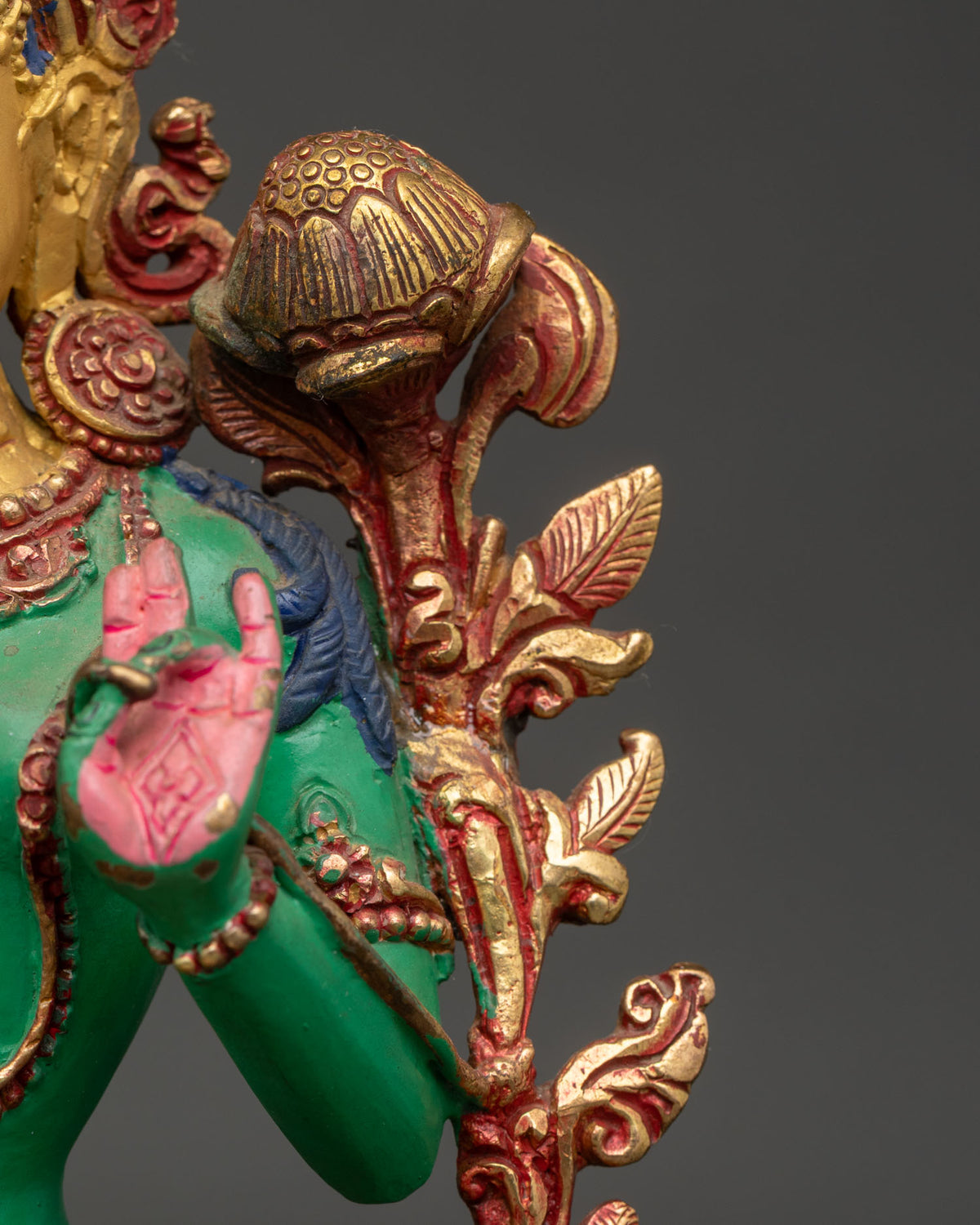 Green Tara Statue