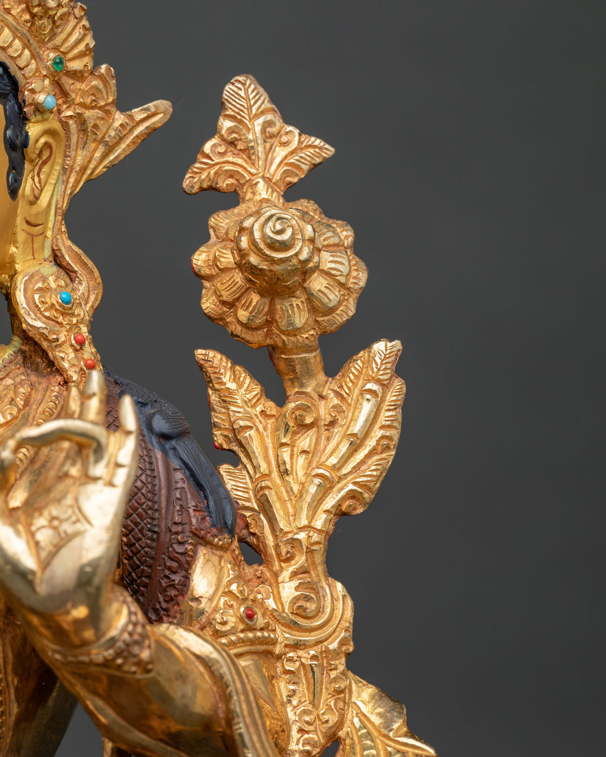 Green Tara Statue | Sacred Symbol of Compassion and Protection