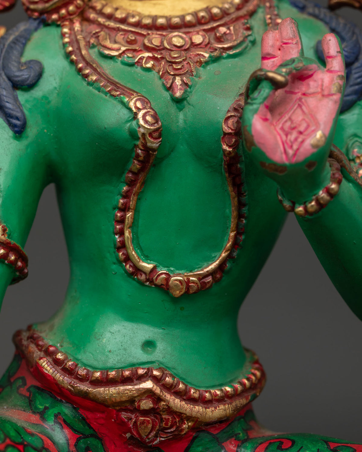 Green Tara Statue