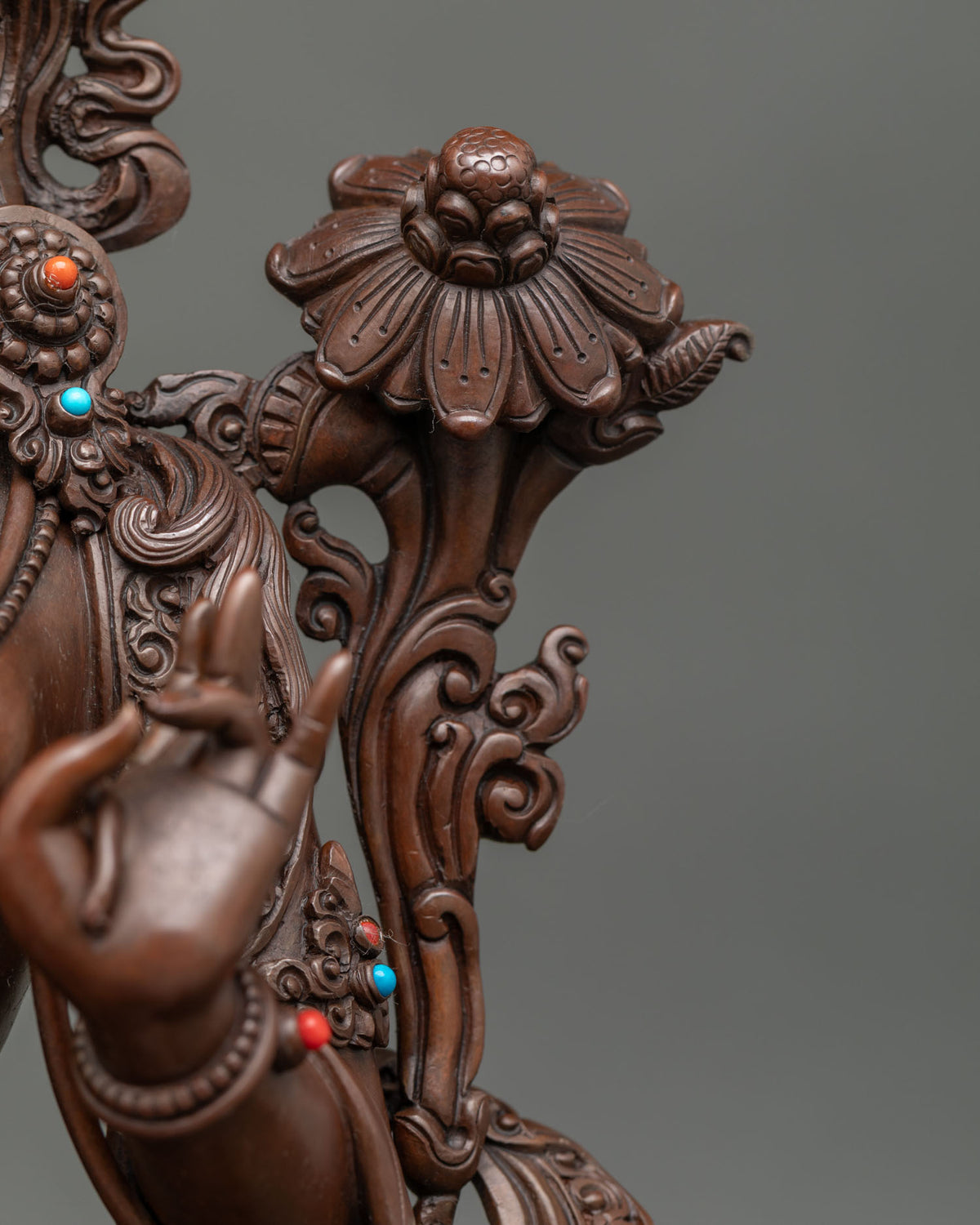 Green Tara Statue | Female Bodhisattva of Compassion