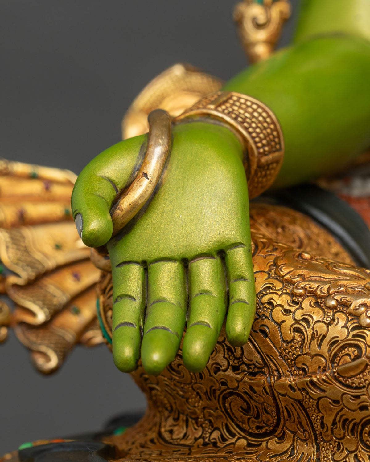 Swift Savior Green Tara Statue | Handcrafted Buddhist Masterpiece