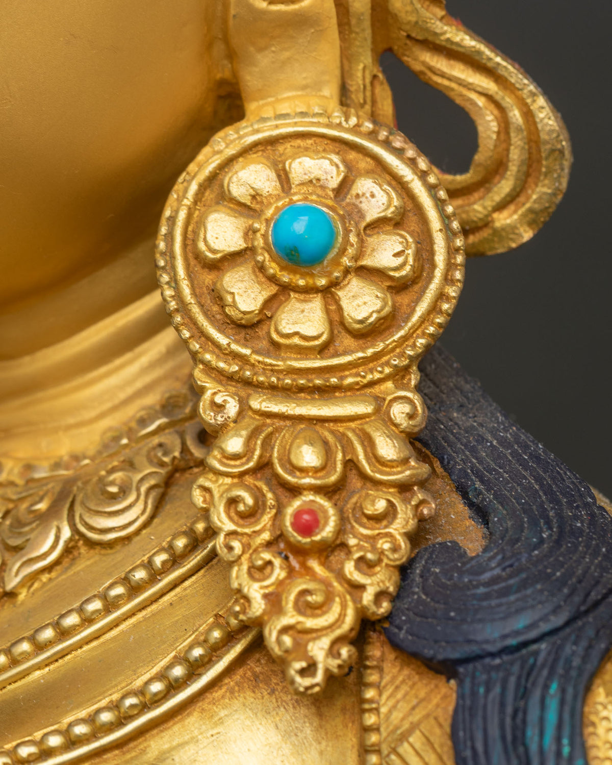 Handcrafted Green Tara Statue | Compassionate Mother Who Dispels Fear