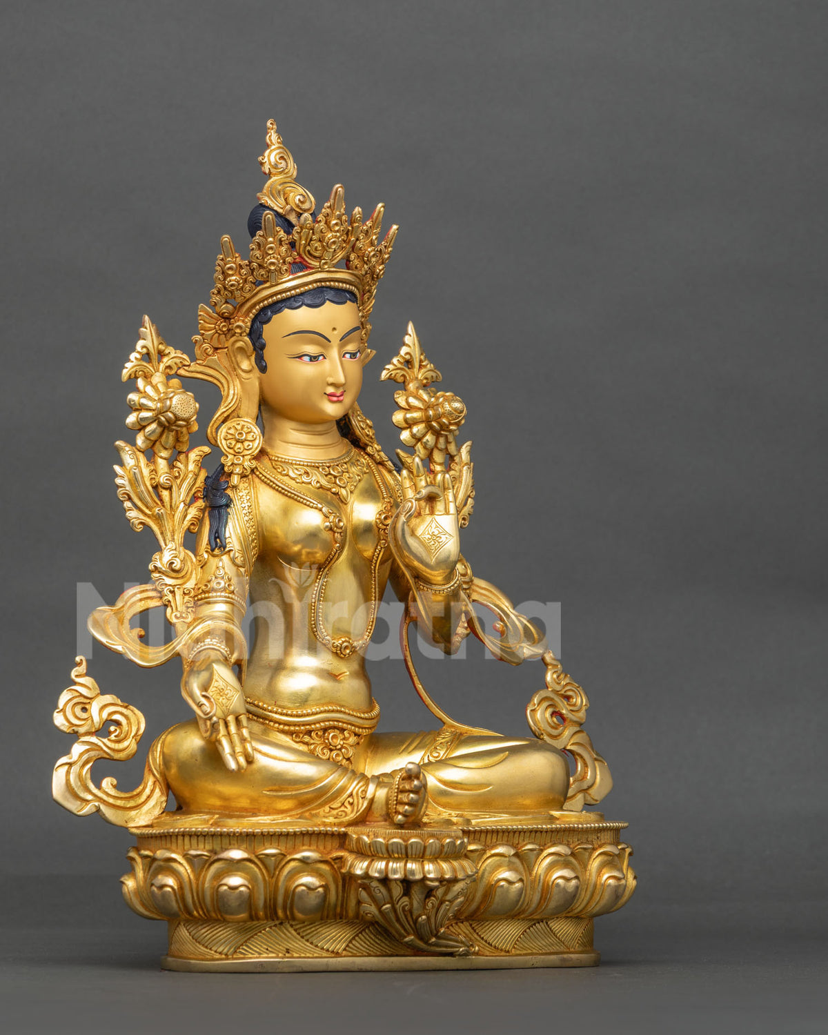 Green Tara Statue