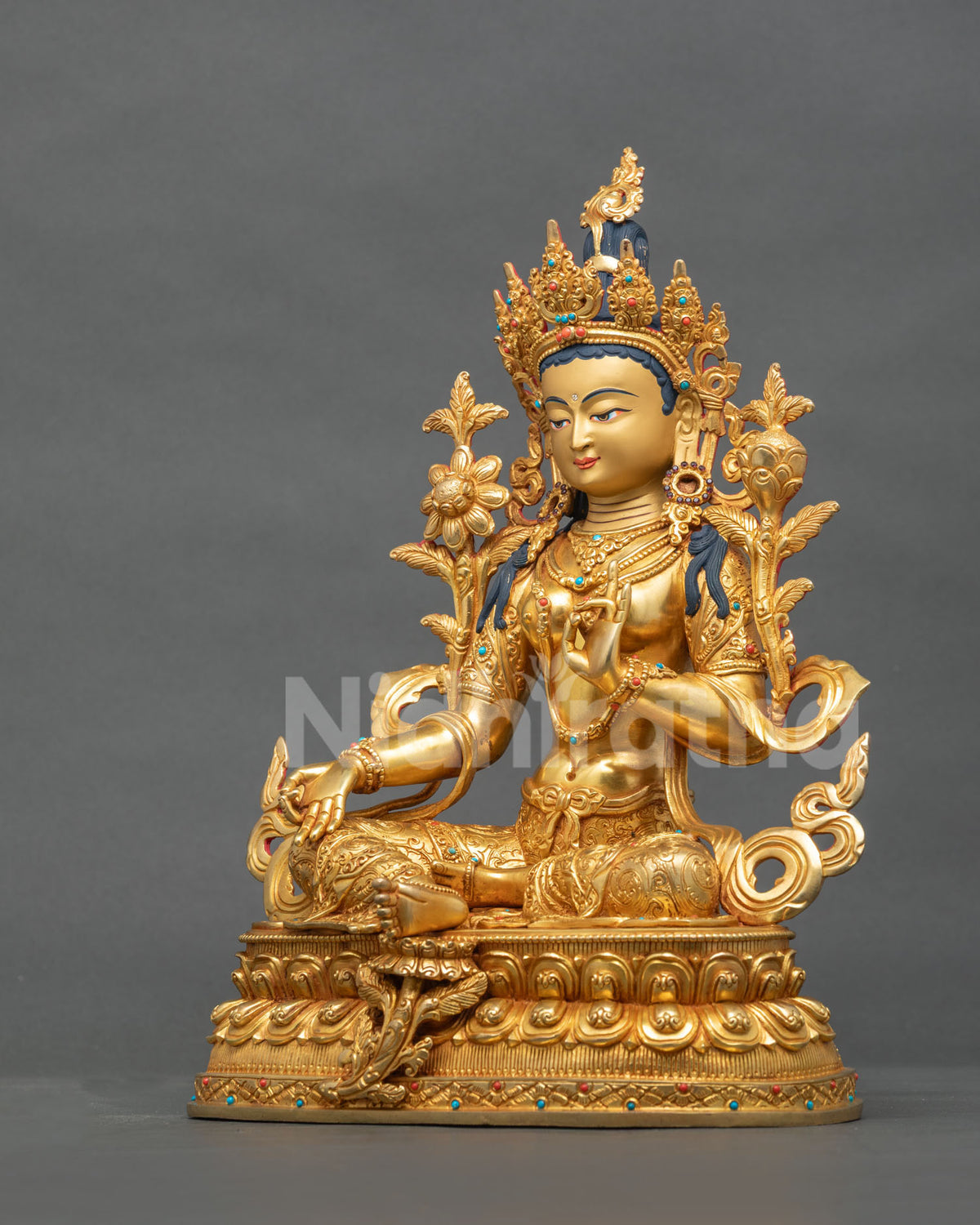 Green Tara Statue