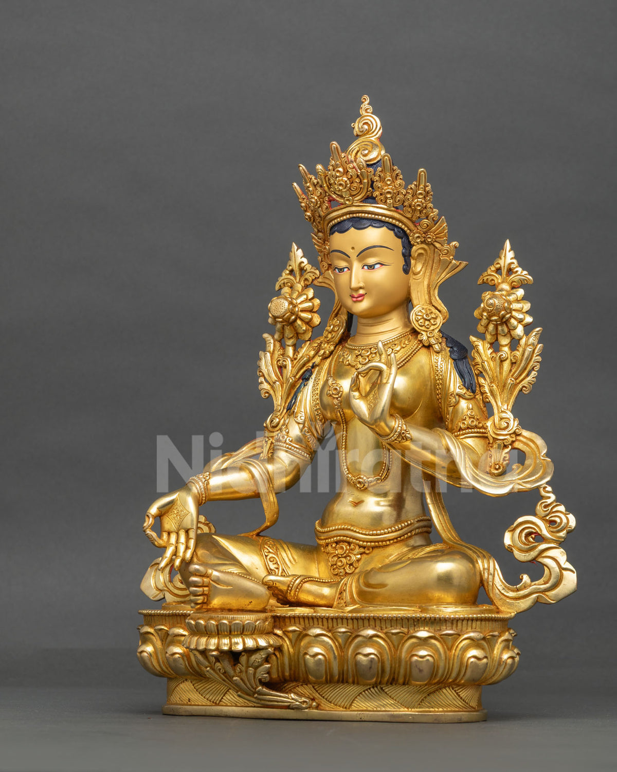 Green Tara Statue