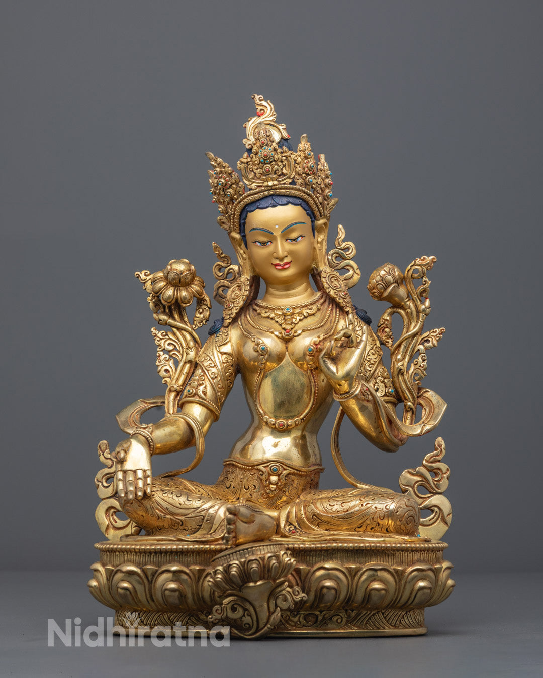 Buy Green Tara Statue | Buddhist Goddess