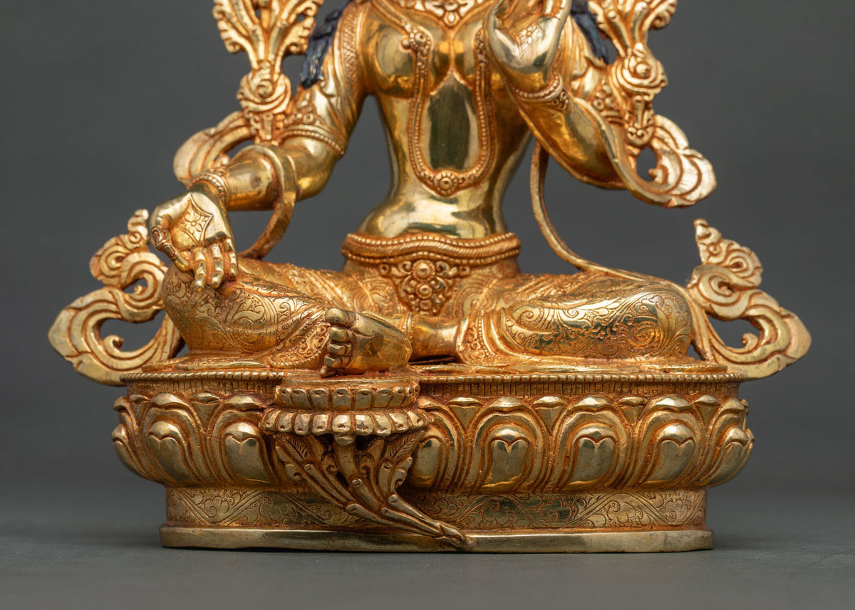 Green Tara Statue