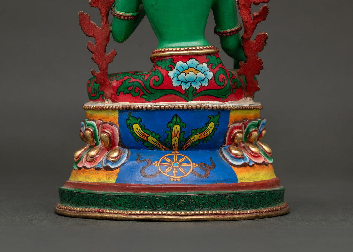 Green Tara Statue