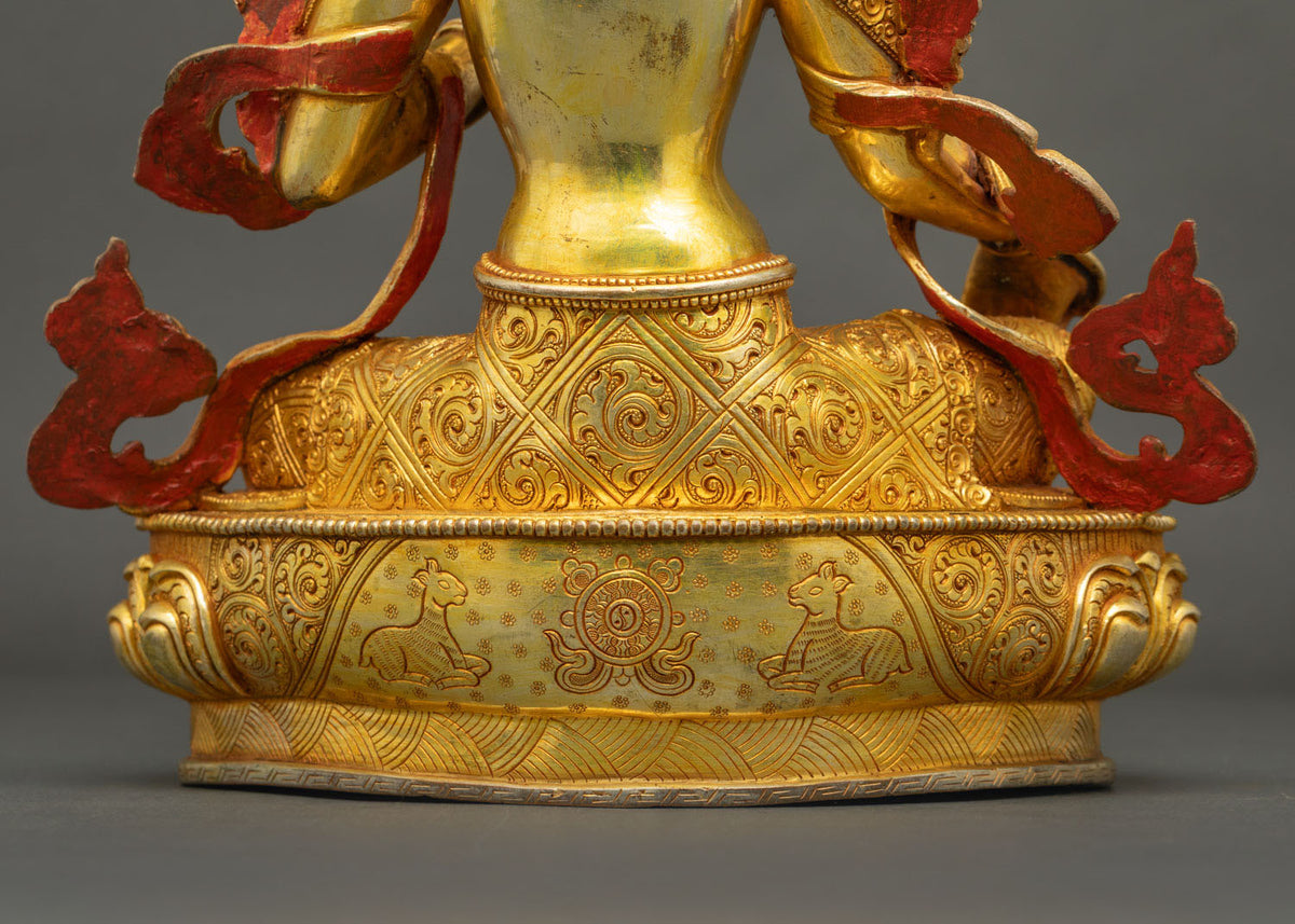 Green Tara Statue