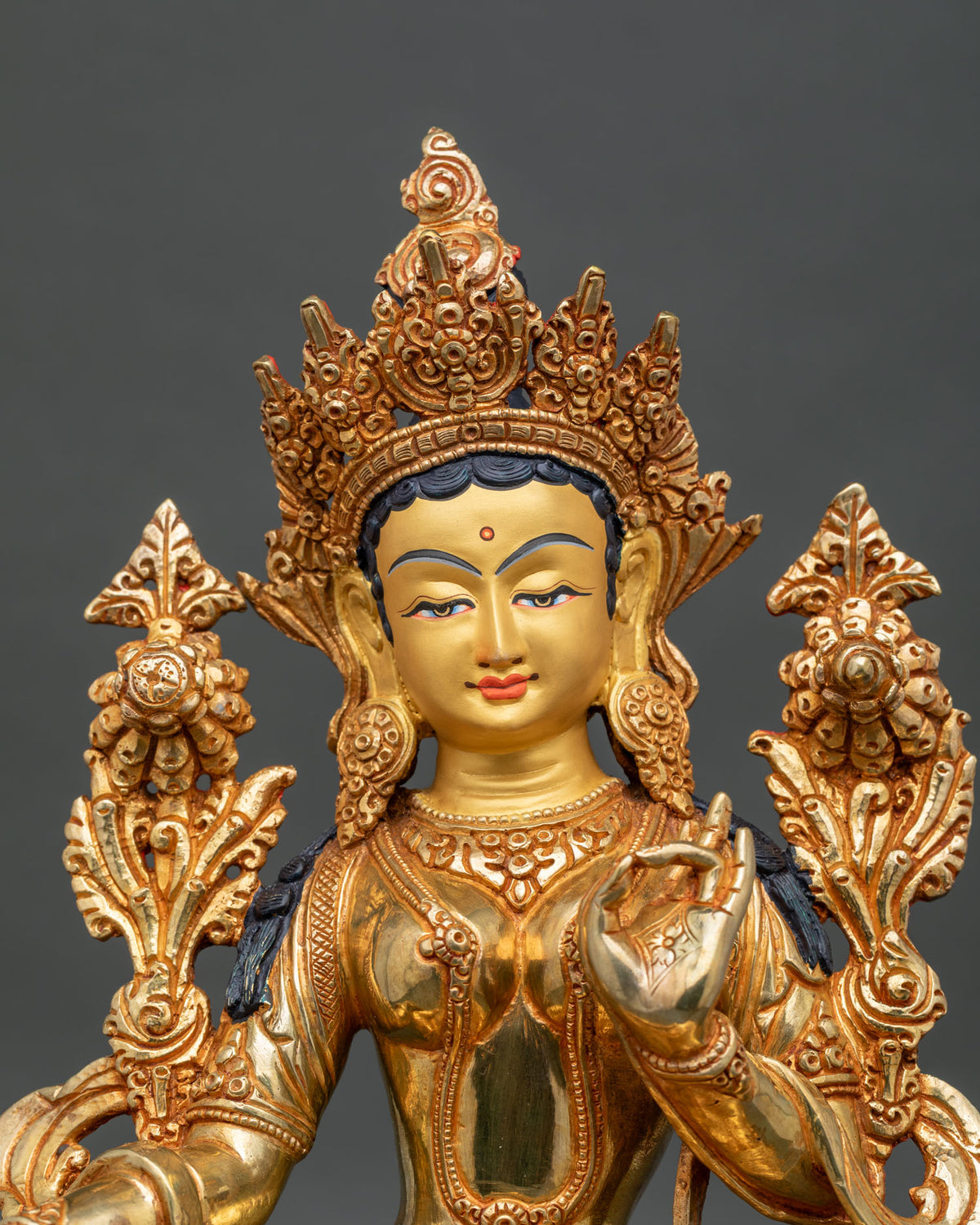 Green Tara Statue