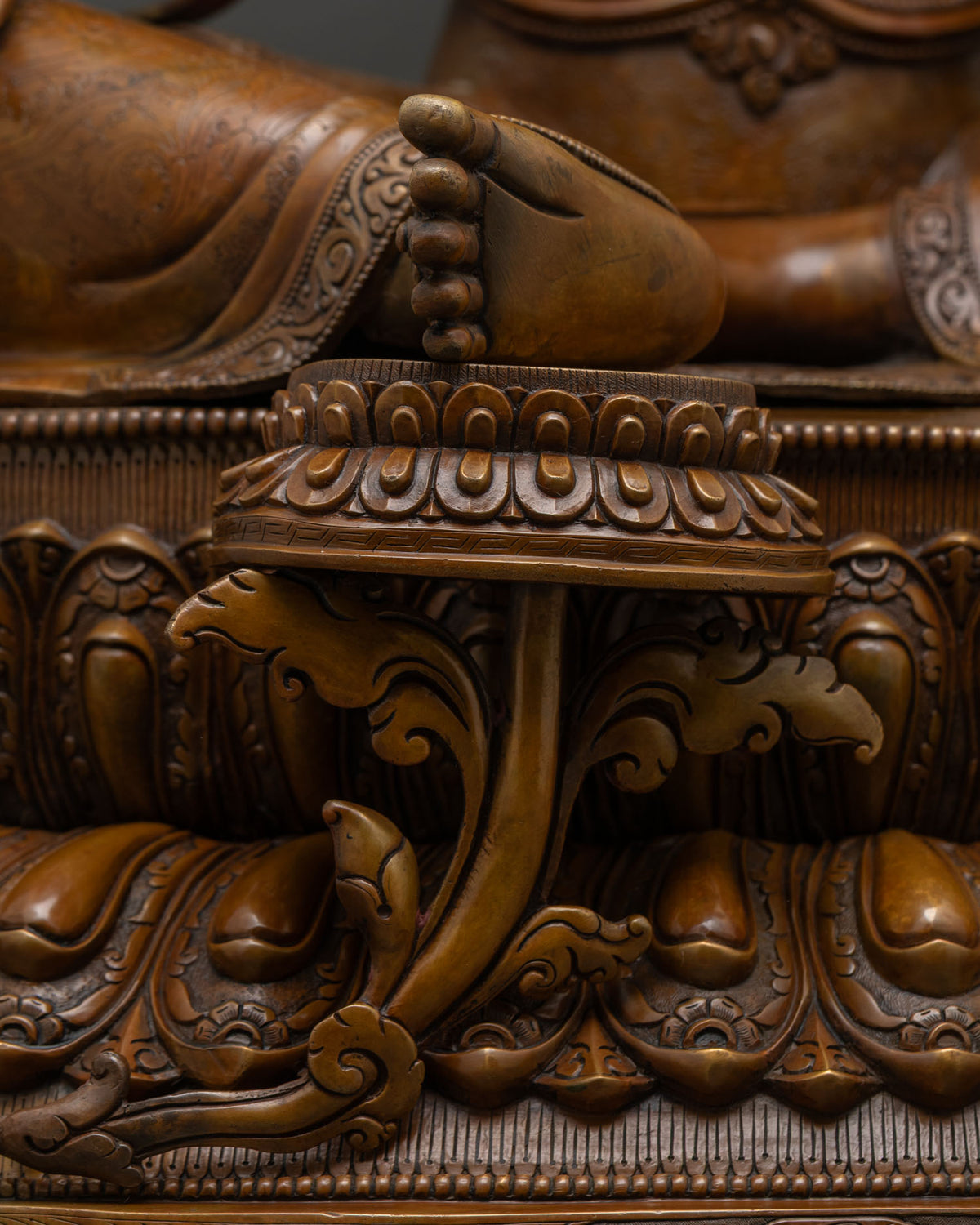 Green Tara Oxidized Statue | 28" Life-Size Buddhist Goddess Idol