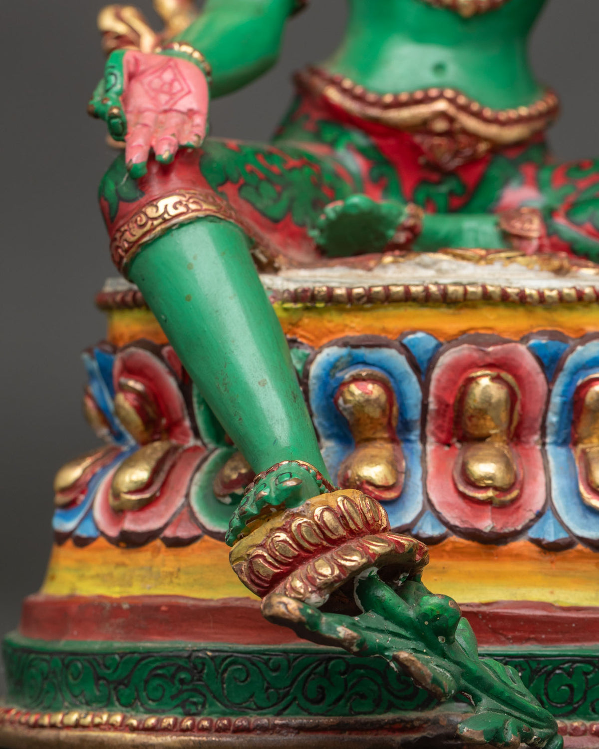 Green Tara Statue