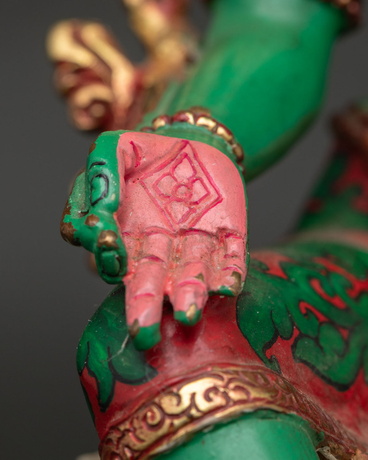 Green Tara Statue