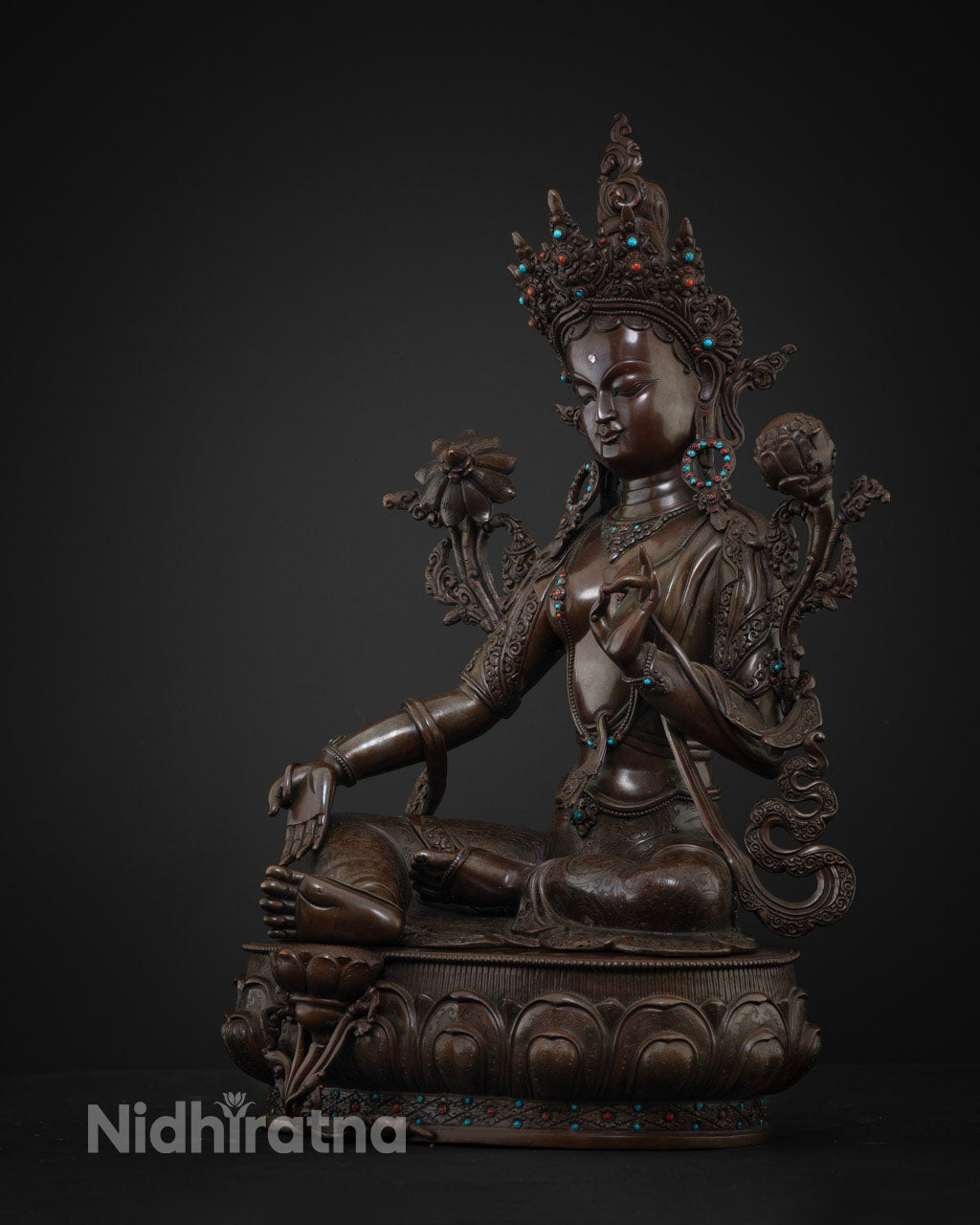 Arya Green Tara Statue | Symbol of Kindness