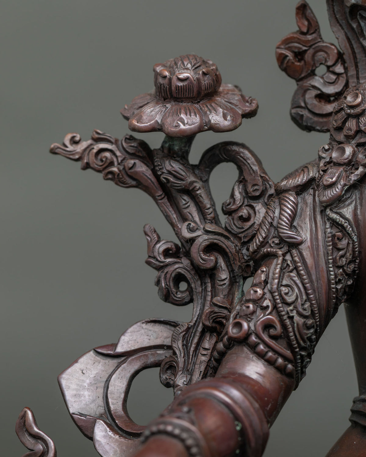 Handcrafted Green Tara Statue | Traditional Himalayan Artistry