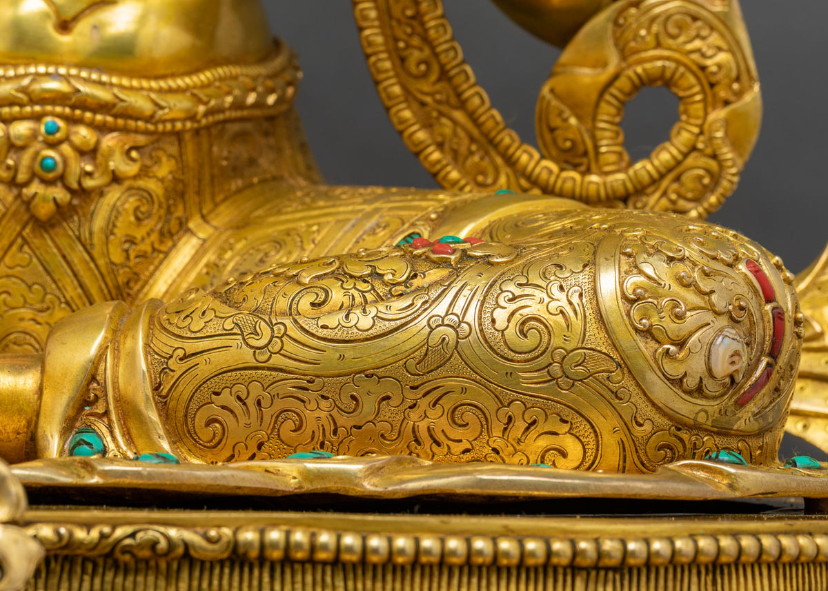 Large Green Tara Statue | Symbol of Swift Compassion & Liberation