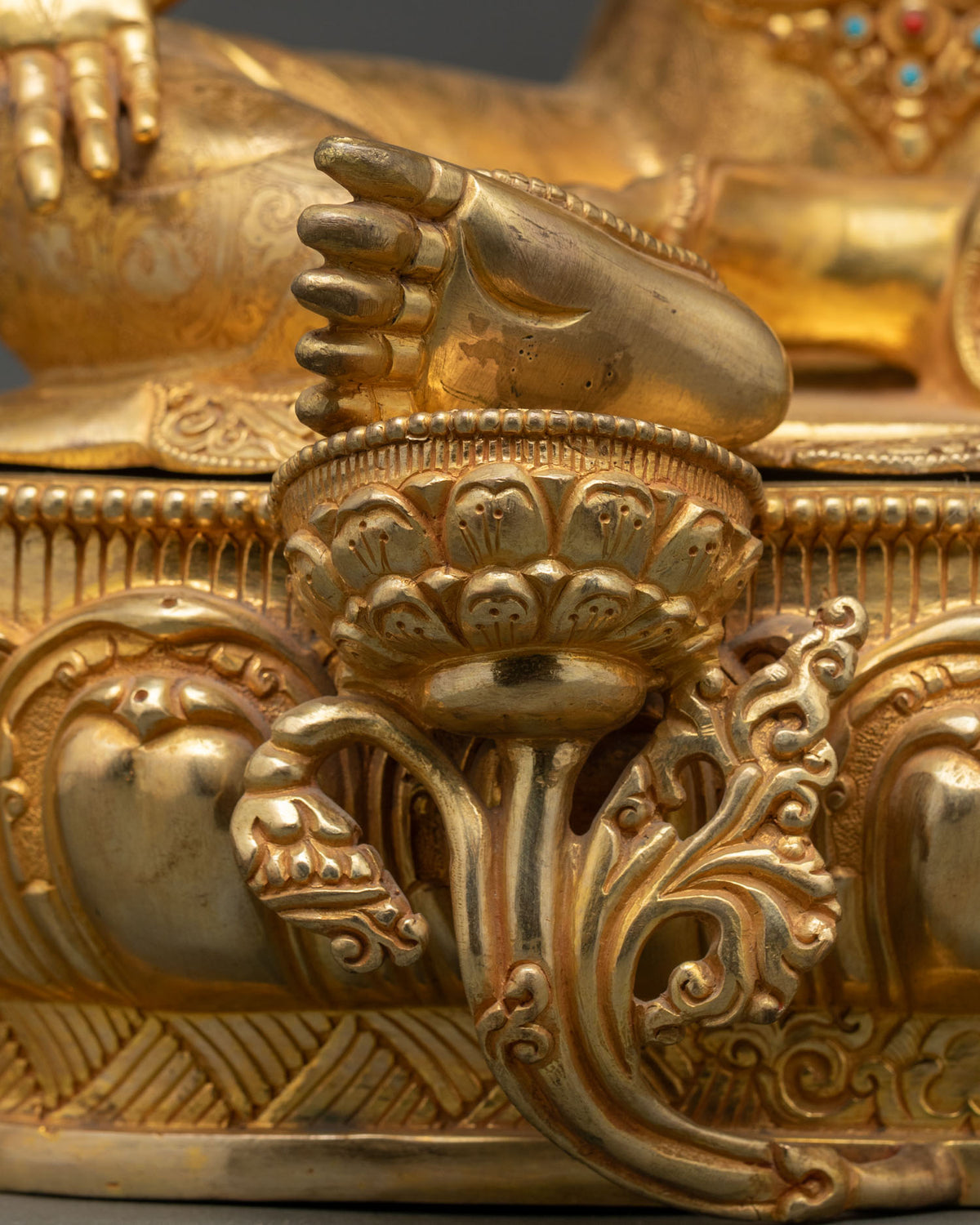 Handcrafted Green Tara Statue | Mother of Liberation & Fearlessness