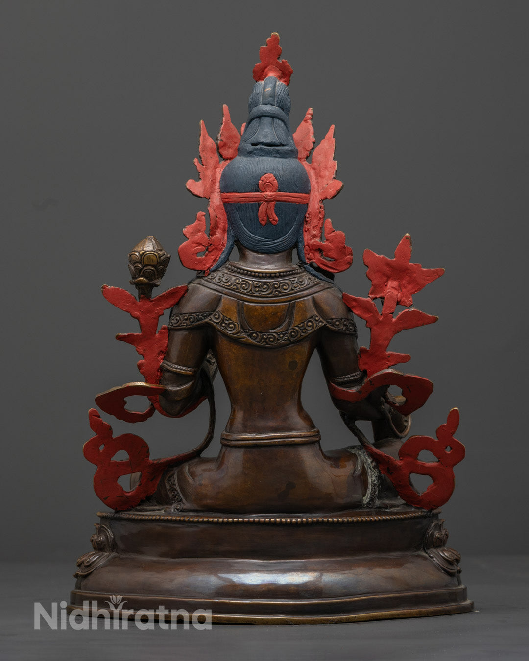 Green Arya Tara Statue | Tibetan Buddhism