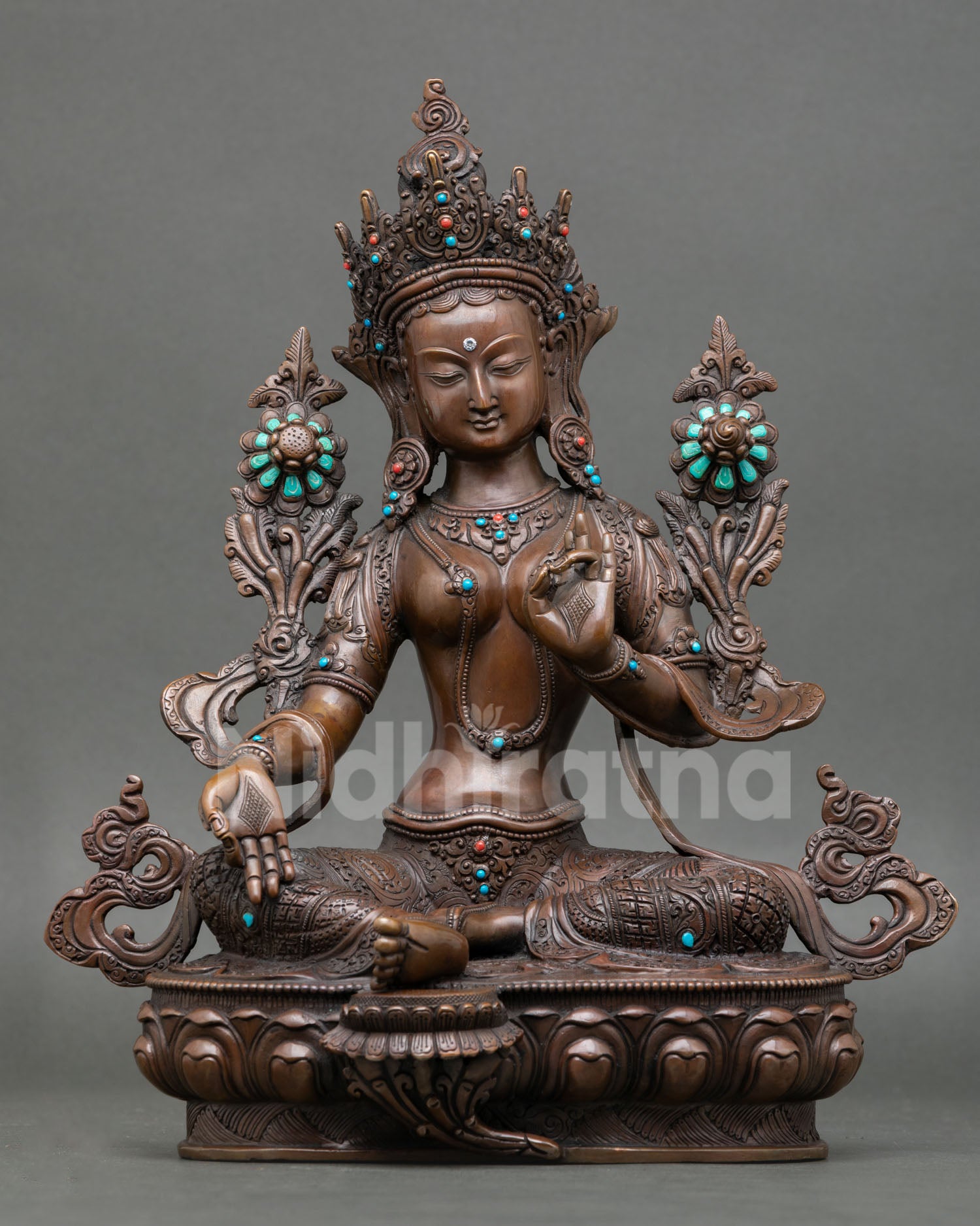 Green Tara Statue