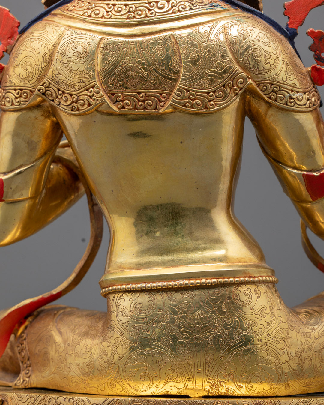 Handcrafted Green Tara Statue | Tibetan Buddhism Goddess