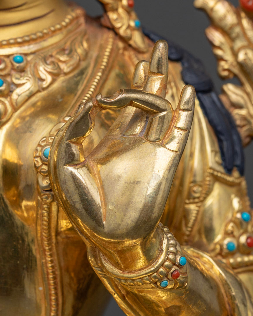 Green Tara Statue | Handcrafted Buddhist Statue