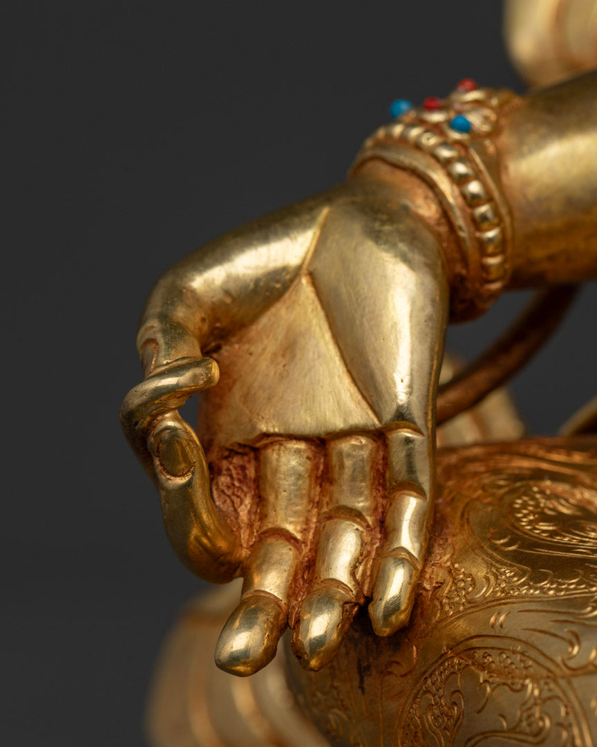 Green Tara Statue | Tibetan Artwork