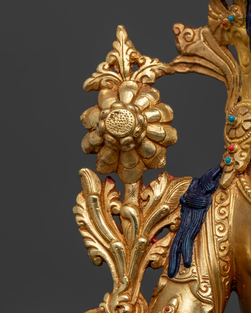 Green Tara Statue | Tibetan Artwork