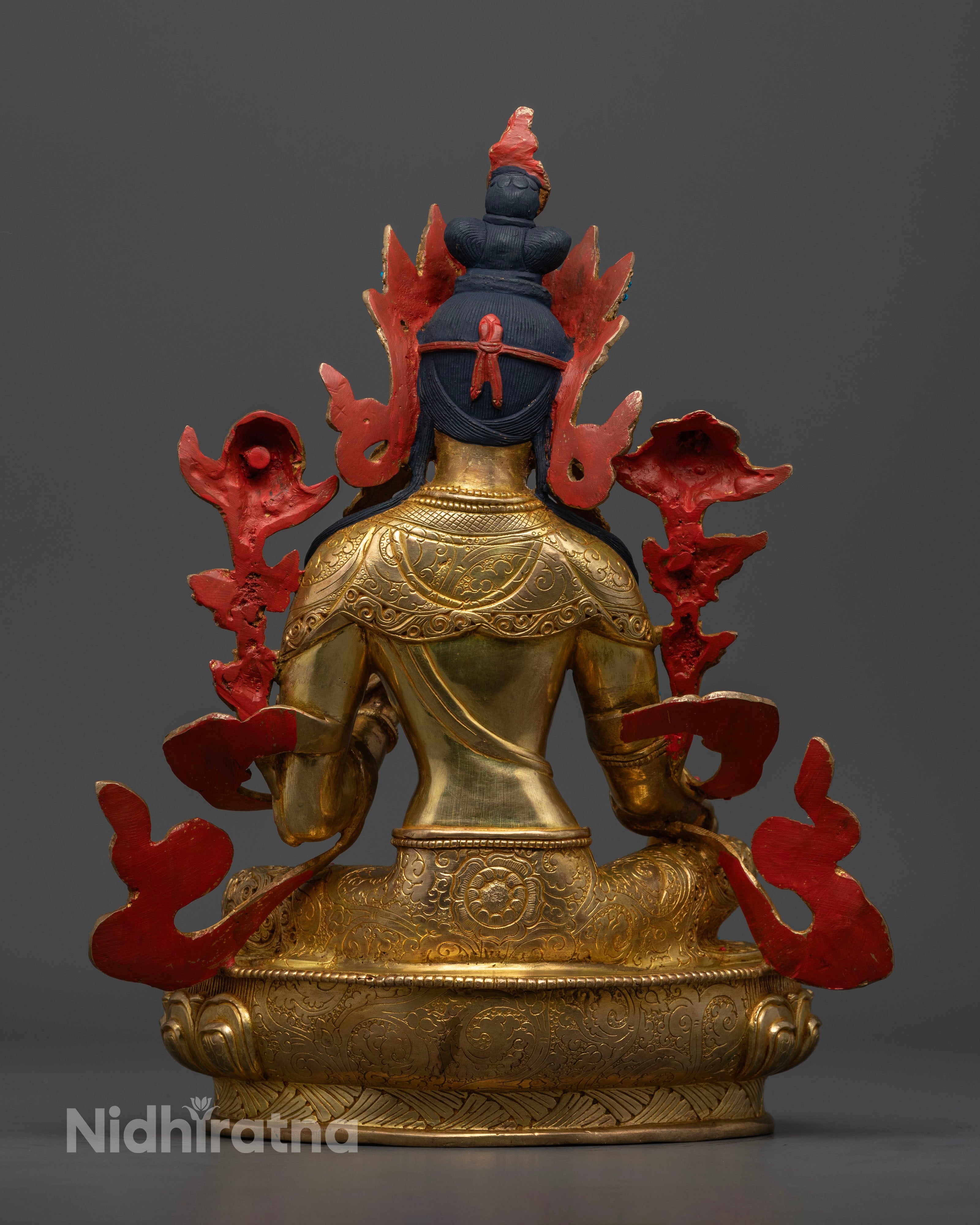 Green Tara Pure Land Statue for Devotion