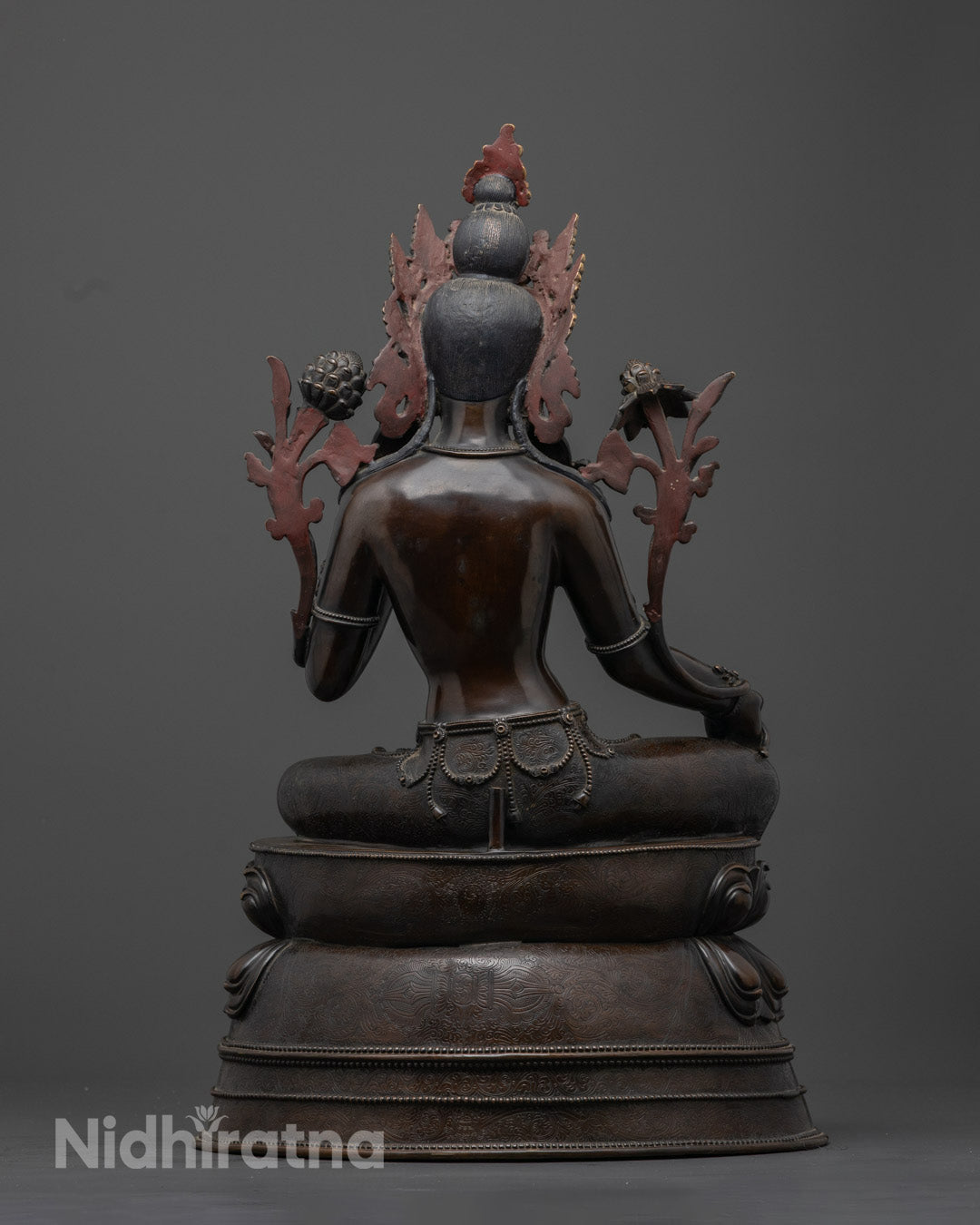 Handcrafted Green Tara Statue | Himalayan Artwork