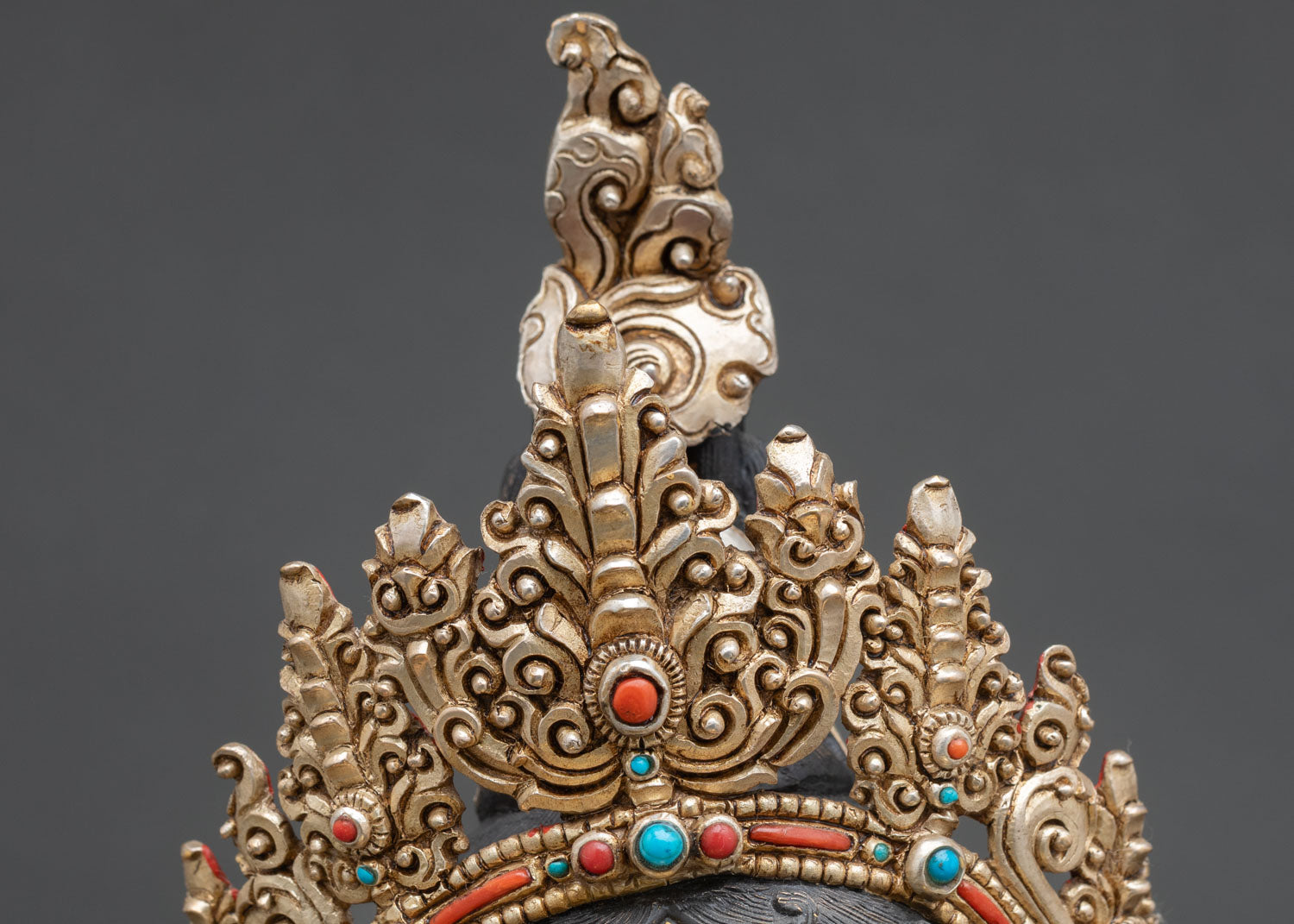Nepalese Green Tara Statue for Buddhist Shrine Decor