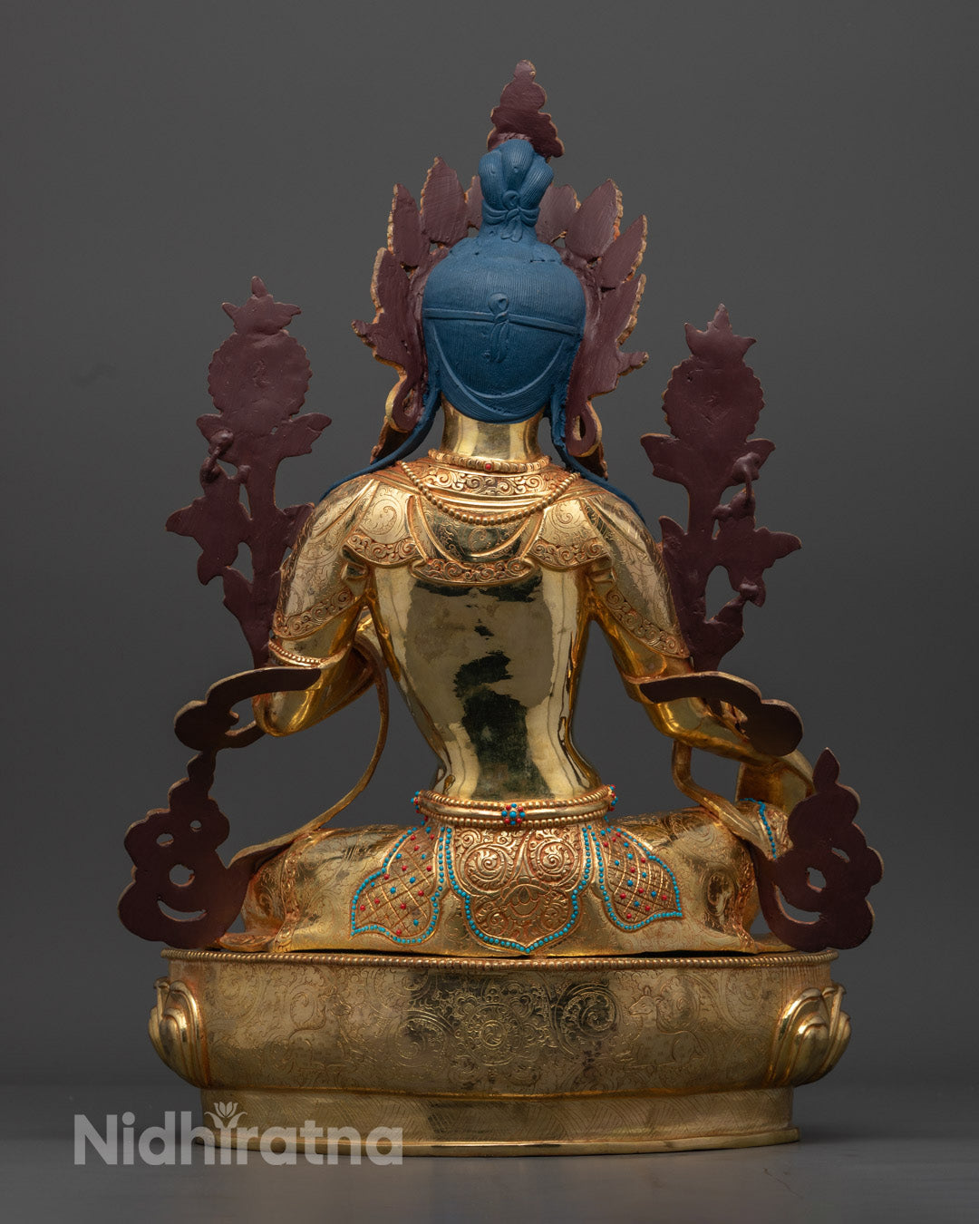 Green Tara Statue | Exquisite Hand-Carved Art from Nepal