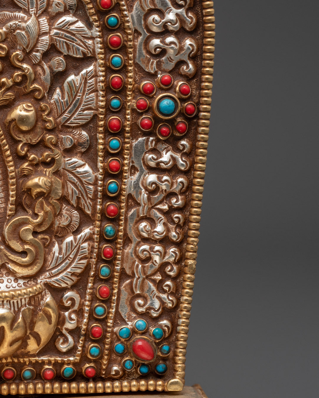 Tibetan Ghau Box with Green Tara