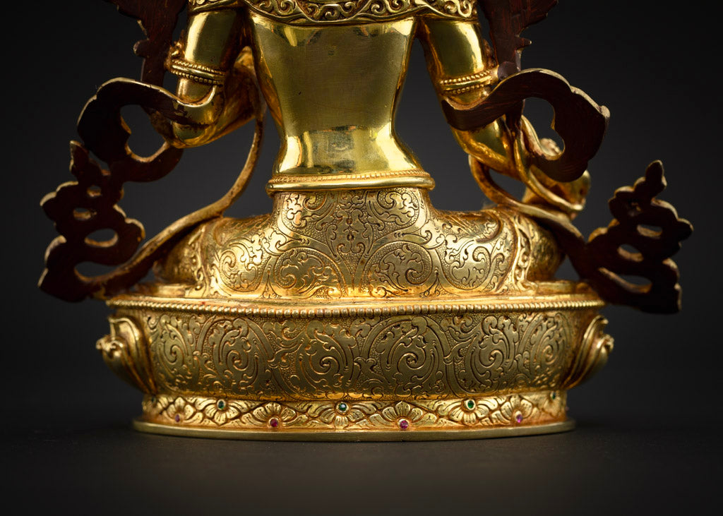 Jetsun Dolma Green Tara Goddess Statue | Compassionate Liberator