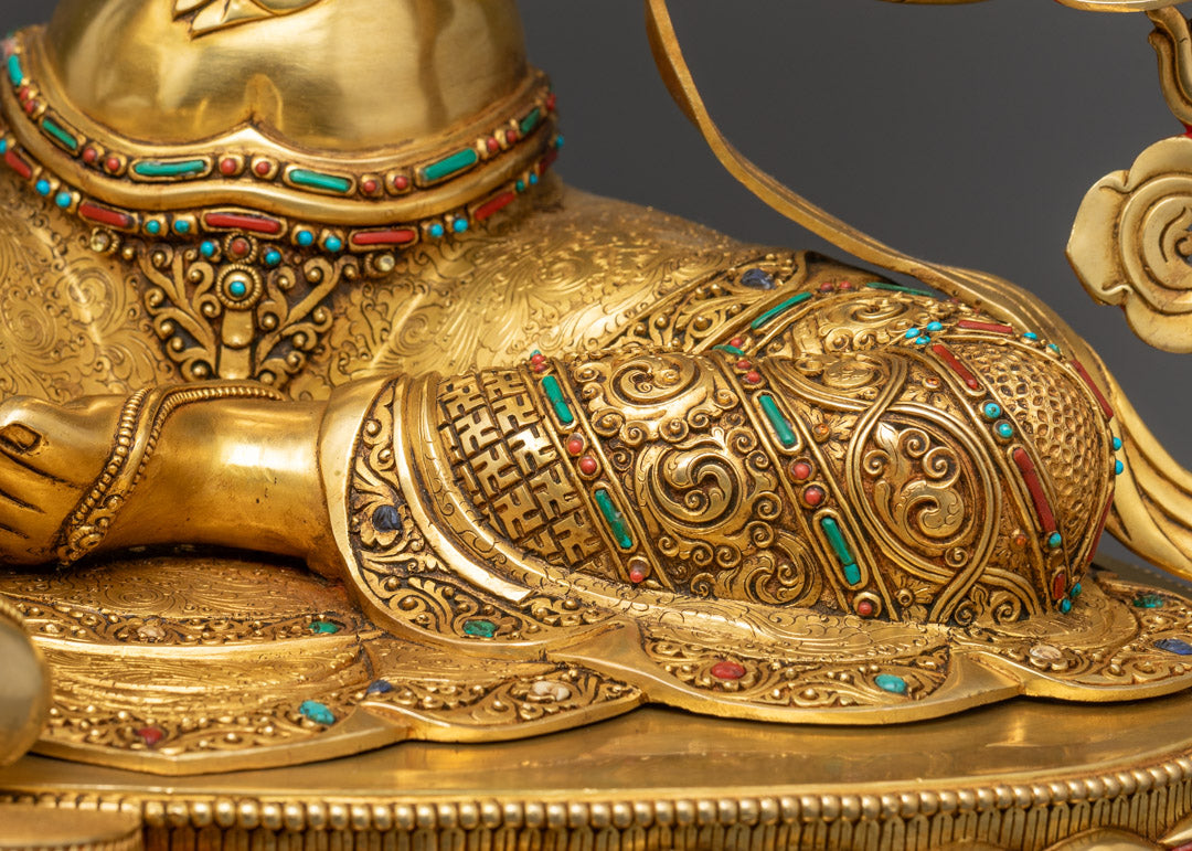 High-Quality Nepalese Green Tara Sculpture