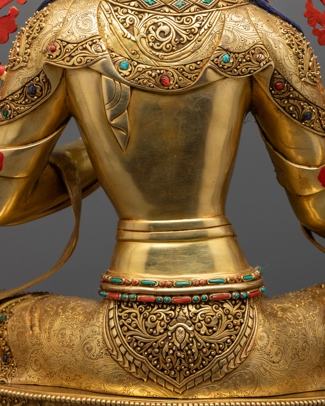 High-Quality Nepalese Green Tara Sculpture