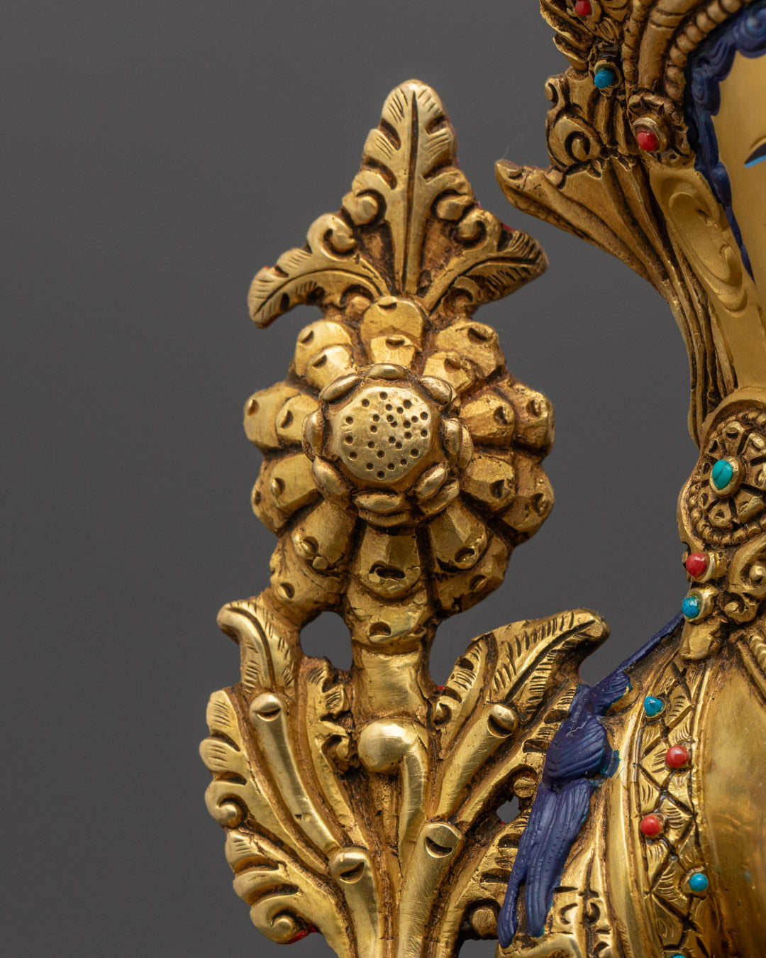 Green Tara Statue | Traditional Himalayan Art