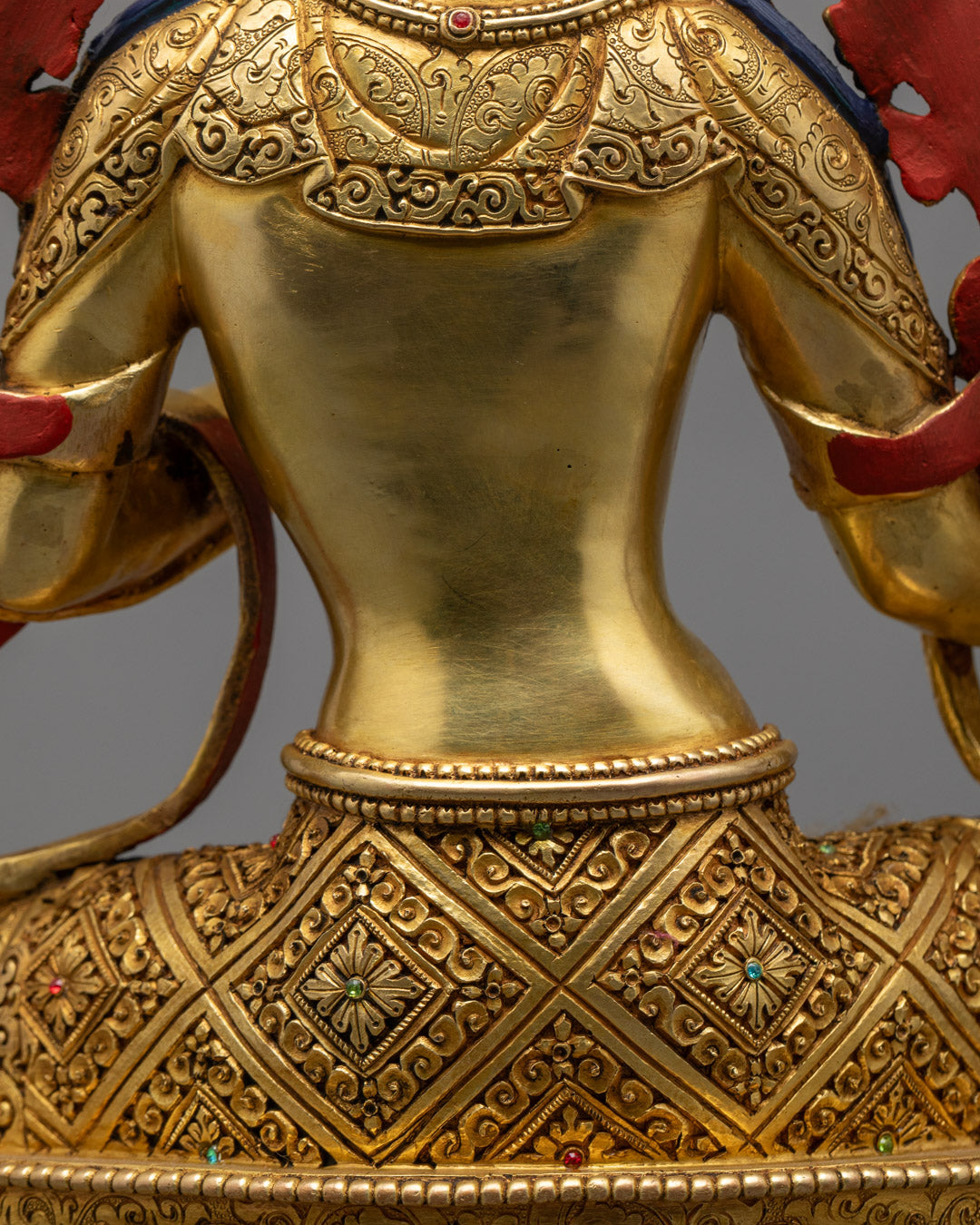 Green Tara Buddha Statue for Spiritual Healing