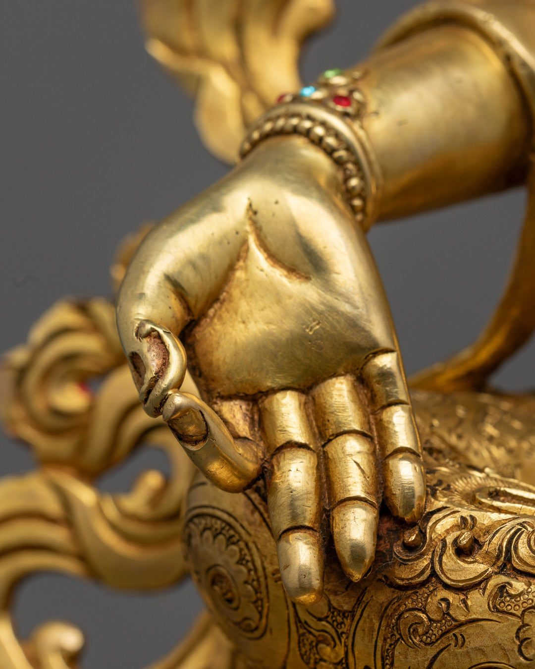 Green Tara Buddha Statue for Spiritual Healing