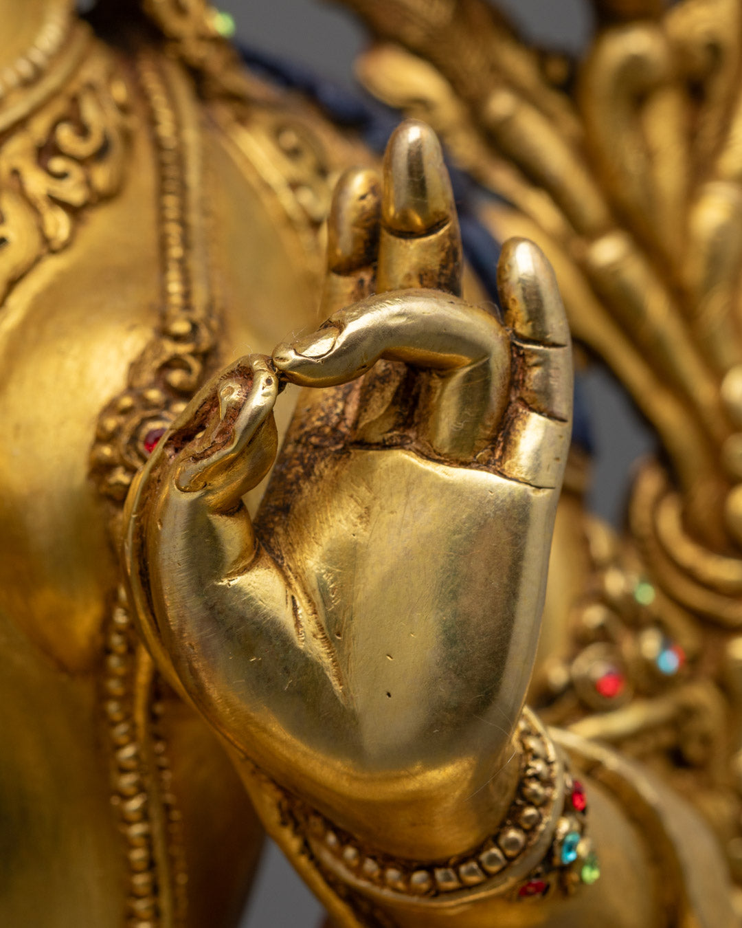 Green Tara Buddha Statue for Spiritual Healing